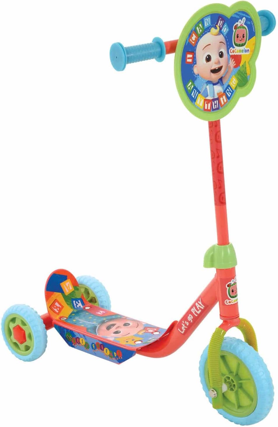 Tri Scooter - Three-Wheel Design - Sturdy Construction - Adjustable Handlebar - Lean-to-Steer System - Non-Slip Deck - Puncture Proof Tyres - Exercise - Balance While Making Turns Smooth And Easy