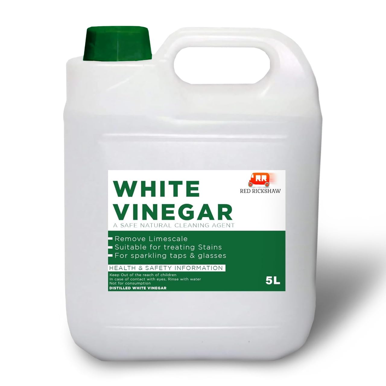 Golden Swan White Vinegar for Pickling, Marinating & Cooking - 165 ounces - Produced in The UK