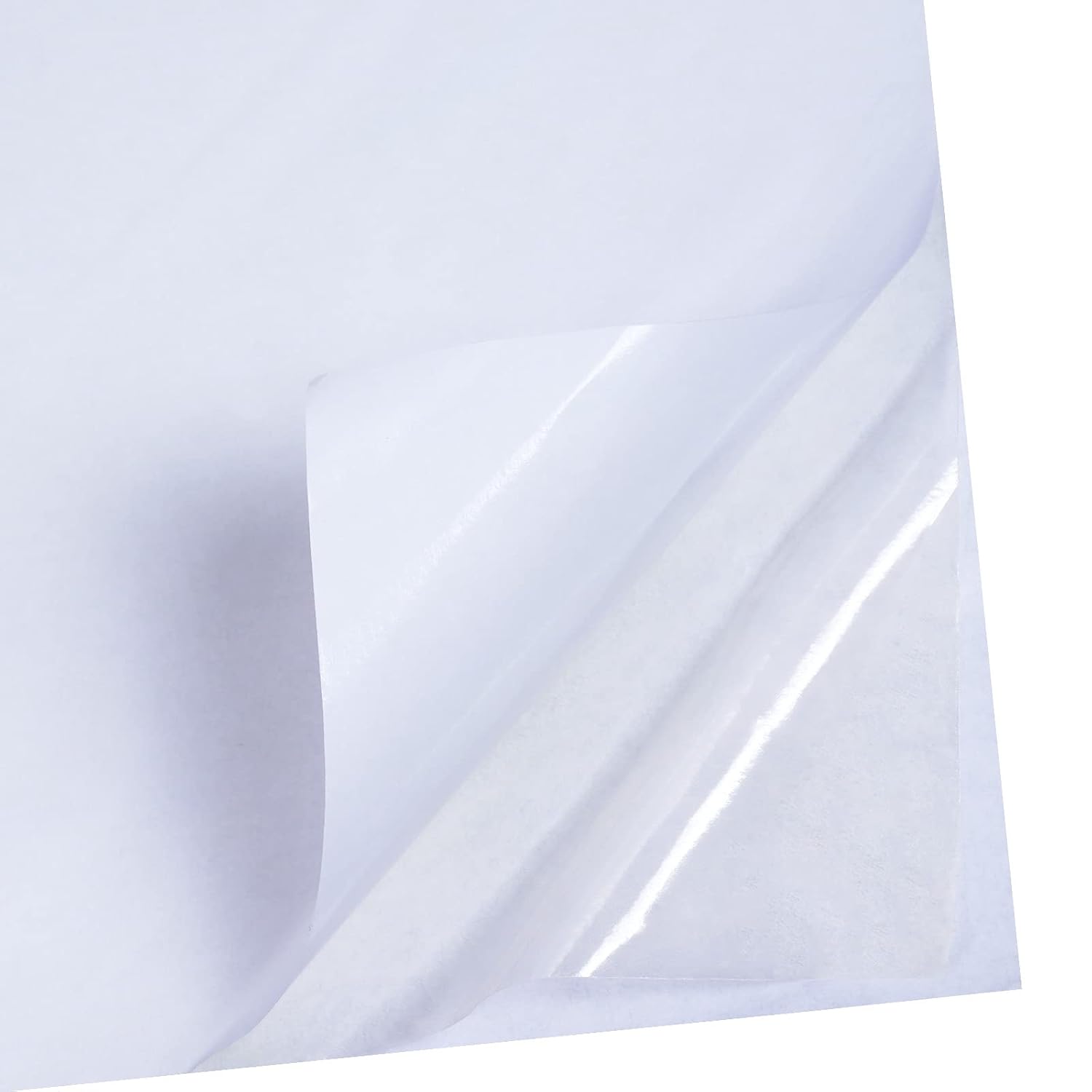 10pcs Double Sided Tape Sheets Craft Adhesive Sheet White Sticky Tape A4 Size Craft for Arts Craft DIY Photo Albums Decorative
