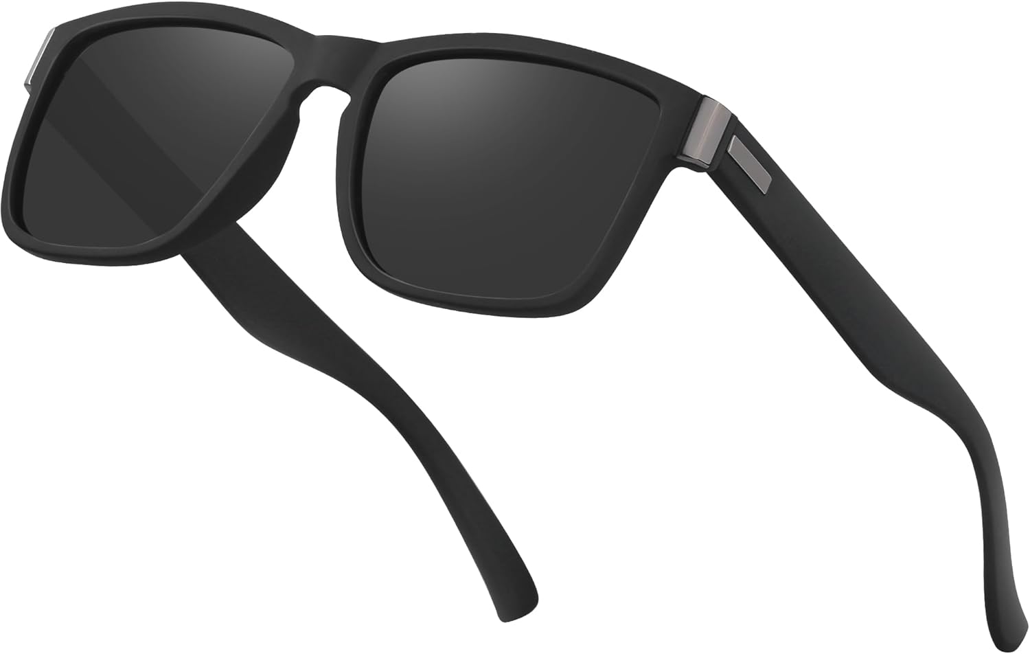 Perkanion Polarised Sunglasses for Men & Women UV400 Protection Classic Square Sun Glasses Lightweight Frame for Driving, Fishing, Travel, Sports