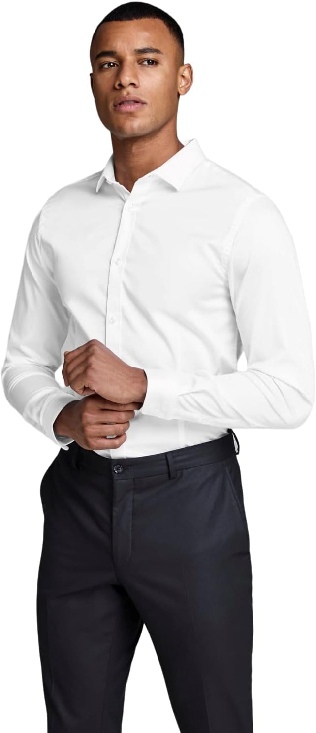 Jack and Jones Men's Parma Long Sleeve Casual Shirt