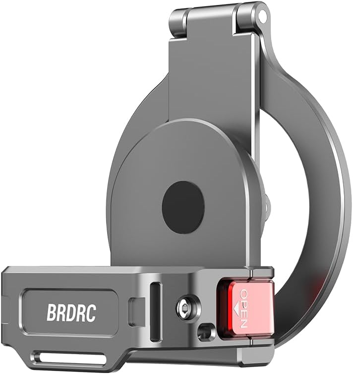 Magnetic Mount Stand Compatible with DJI Osmo Pocket 3 for Magsafe, Pocket 3 Accessories Expansion Adapter,Aluminium Magnet Teleprompter Holder Desktop