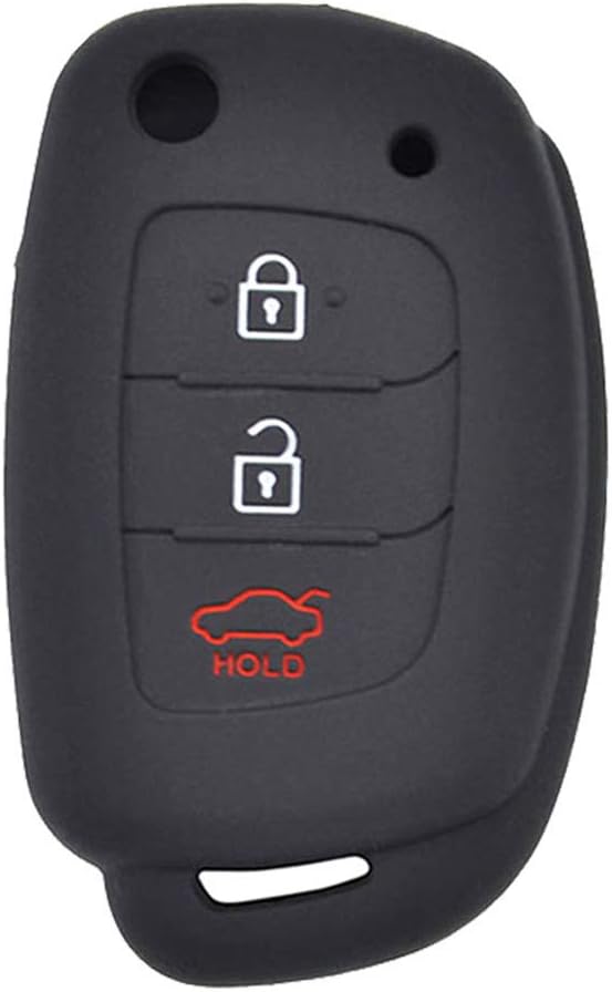 3 Button Silicone Car Remote Flip Key Fob Shell Cover Case For Hyundai Creta I10 I20 Tucson Elantra Santa Fe 2016 2017 2018
