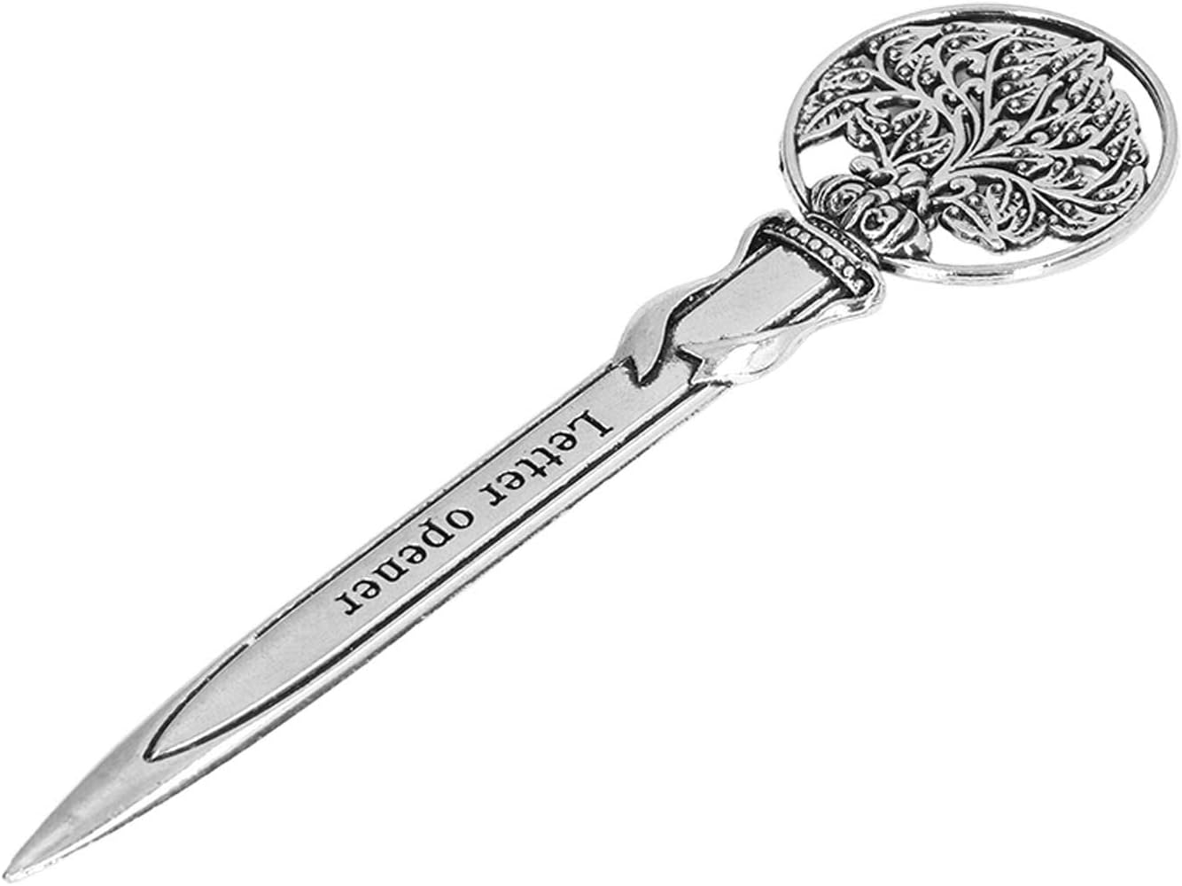 Tnfeeon Letter Openers, Retro Envelope Opener Knife Lightweight Hand-Made Envelope Cutter(style 1)