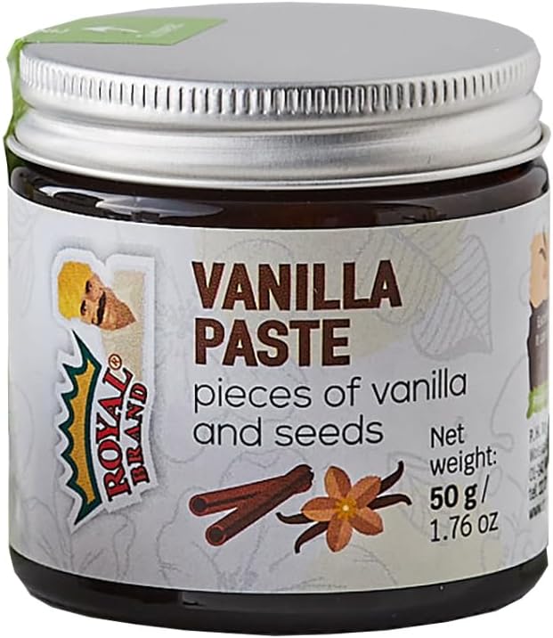 Vanilla Bean Paste, Glass jar 50 g / 1,76 oz., specially selected, gourmet class, Vanilla beans from Madagascar, Great Taste Award