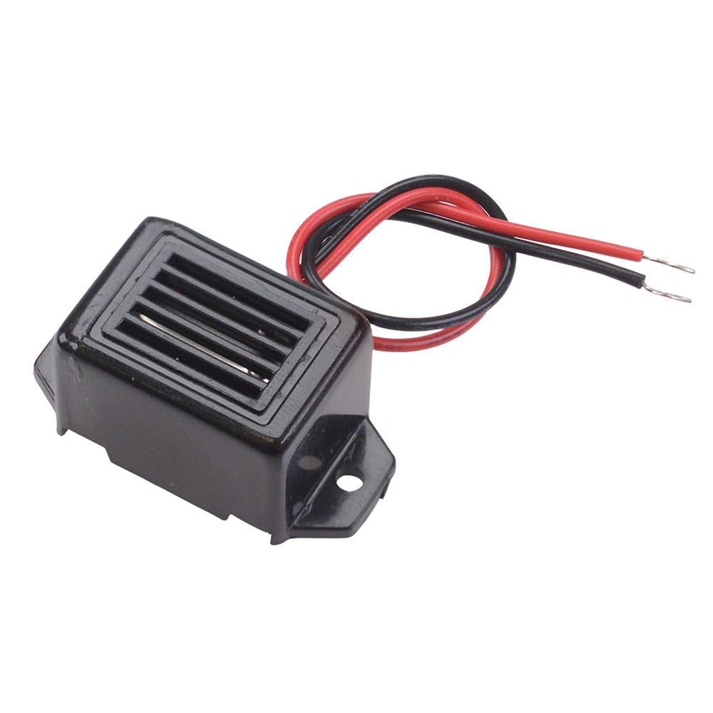 12V Electronic Buzzer with Flying Leads