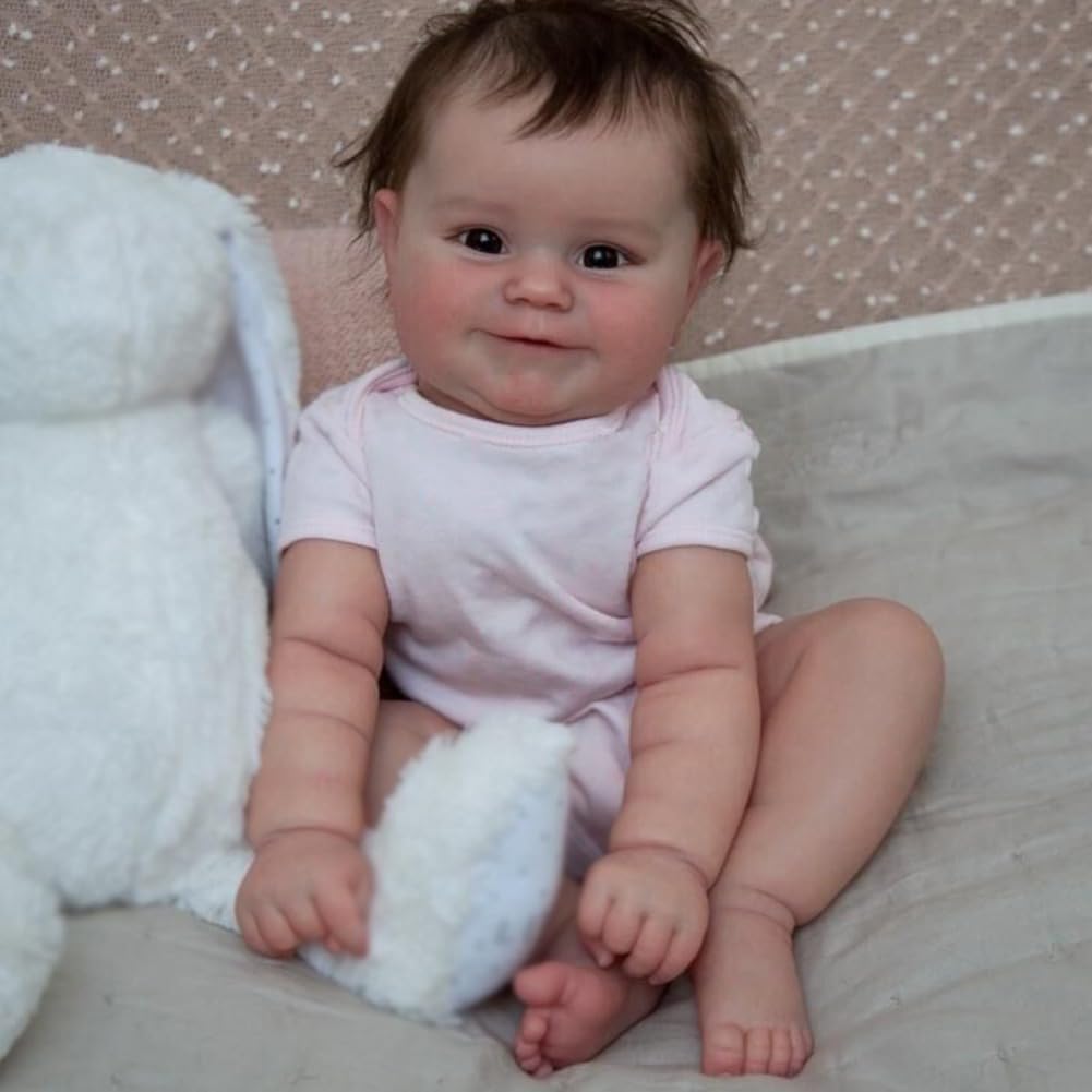 Lonian Reborn Baby Dolls 20 Inch Soft Silicone Dolls Real Looking Babies Realistic Newborn Baby Doll for Children