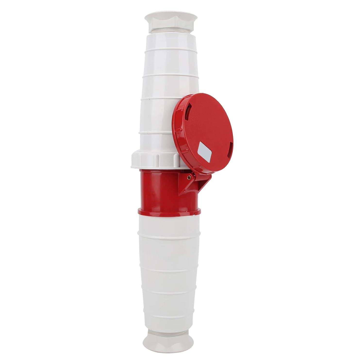Industrial Plug Connector, IP67 380 to 415V 125A 4 Pin 3 Phase Socket Set Locking Plug Socket Power Cable Connector Industrial Plug Connector for Railways Engineering