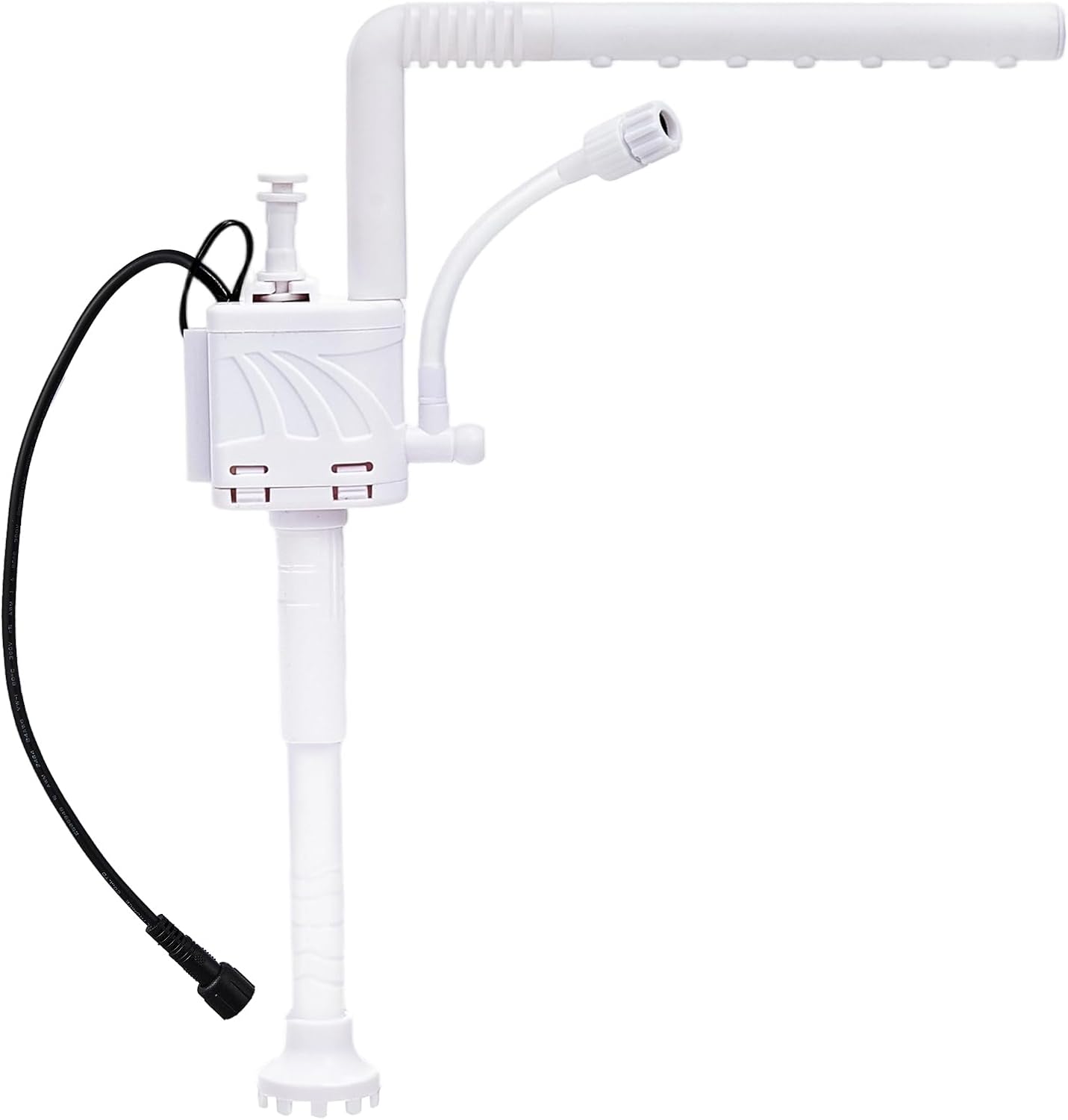 Fish Tank Pump Replacement: Aquarium Accessories Small Ultra Silent Water Pump Compatible with 2-Gallon URUQ Beta Fish Aquariums White