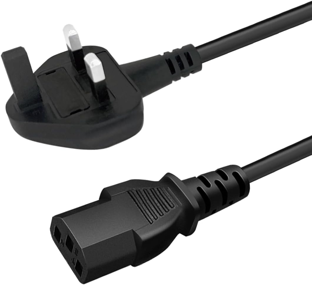 AC Power Cable Replacement for Instant Pot DUO Mini Plus Mini Nova DUO60 V2 V3 EVO Plus 6 EVO Plus 80 Nova 80 100 Pressure Cooker 3Pin C13 Power Cable Lead Plug UK Mains