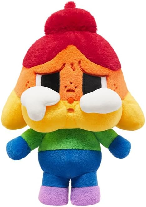 POP MART CRYBABY CHEER UP, BABY! SERIES-Plush Doll 2.5 inches Articulated Character Premium Design Gifts for Women Fan-Favorite Chic Art Toy Action Figure