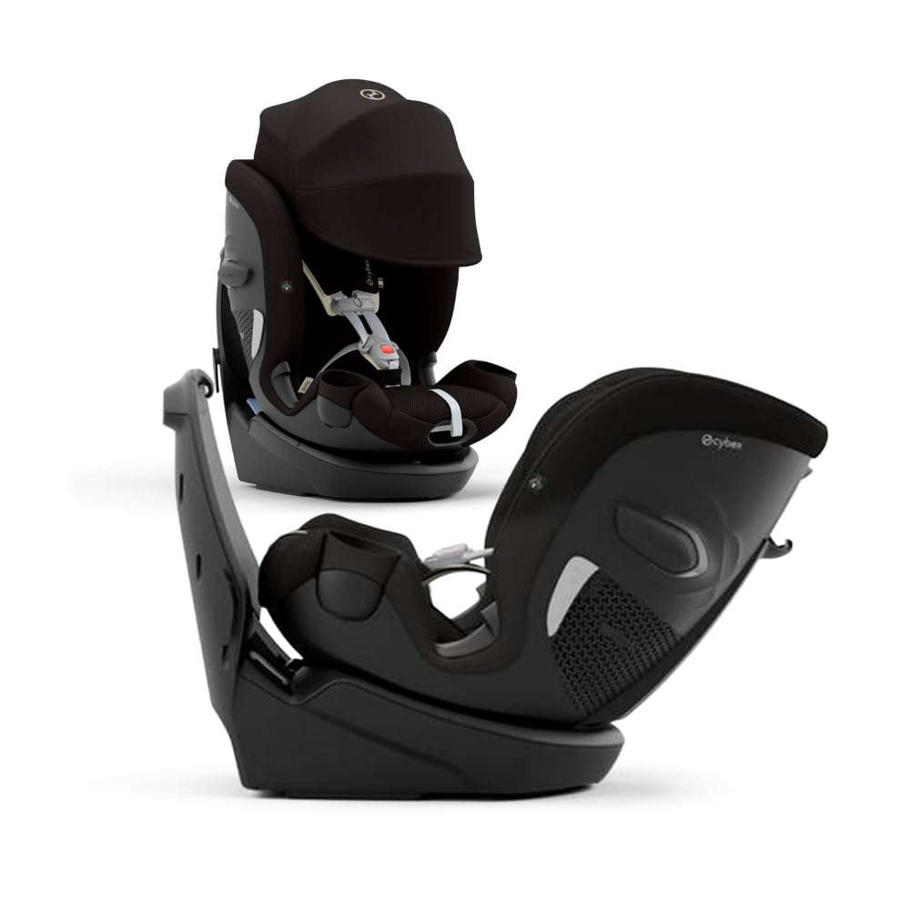 Cybex Callisto G 360 Rotating All-in-One Convertible Car Seat - Moon Black