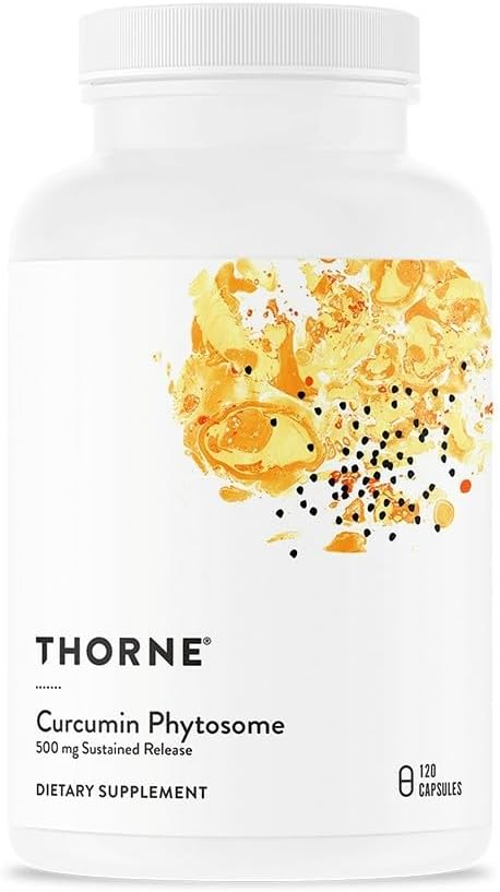 Thorne Curcumin Phytosome 500 mg (Meriva) - 120 Capsules - 60 Servings