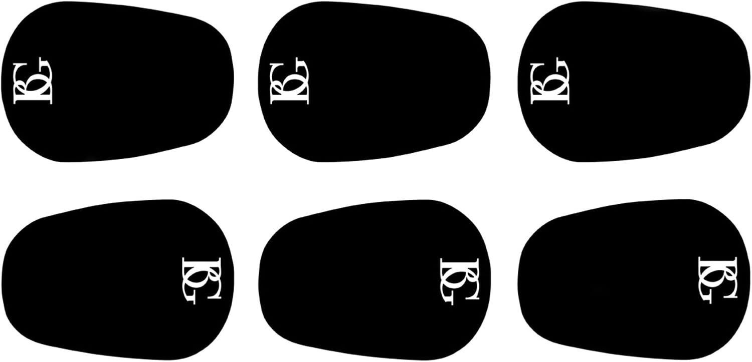 BG Mouthpiece Black Cushions for Clarinet & Saxophone - Large (A10L)