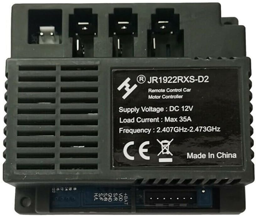 Advanced Control Box for JR RX 12V/6V For Children's Electric Cars, Smooth Remote Operation (JR1922RXS-D2 12V Receiver)
