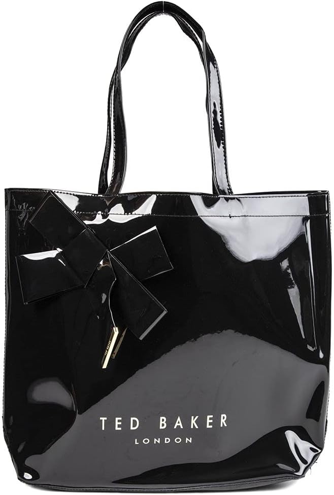 Ted Baker bow large icon handbag black