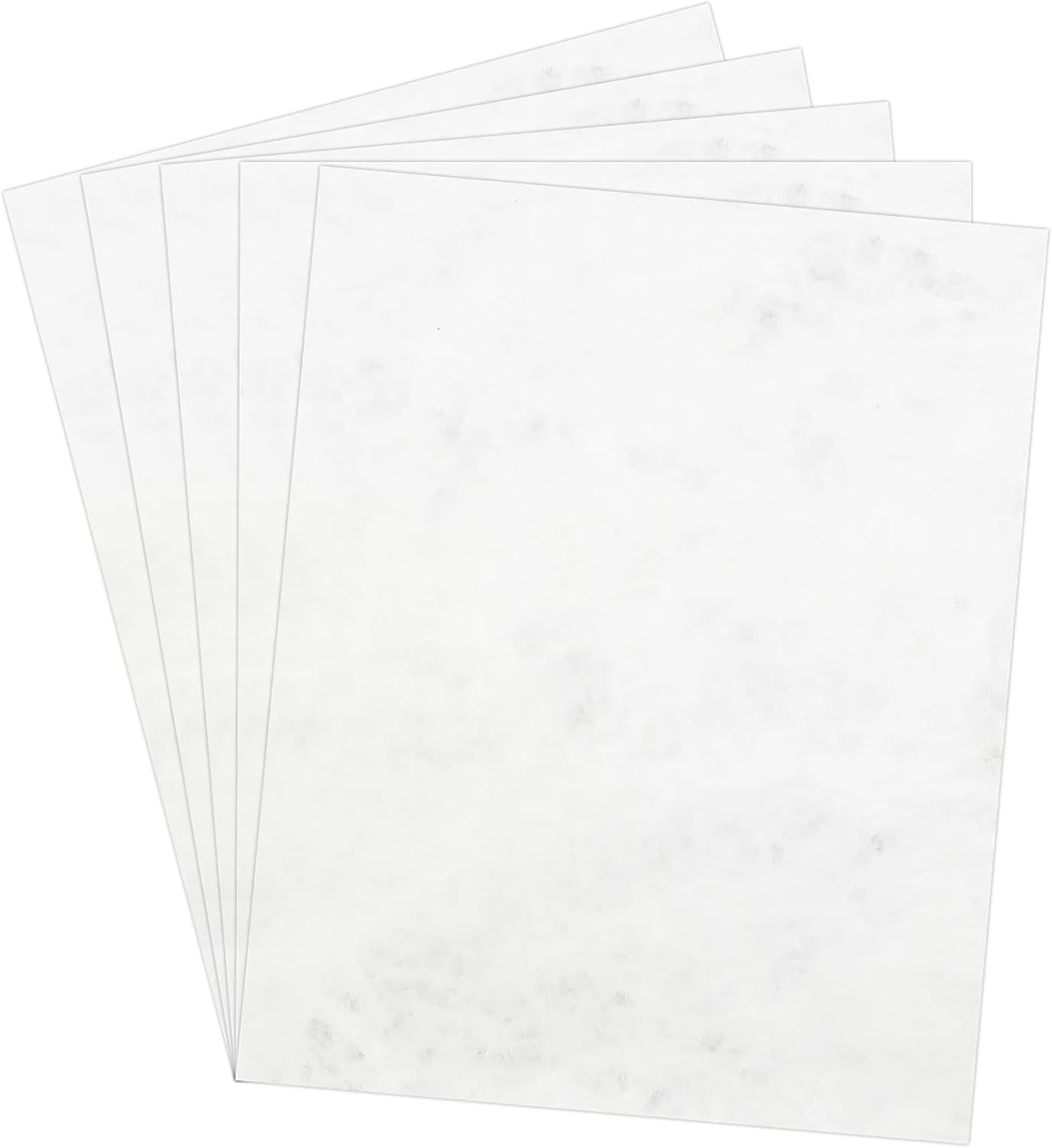JAM PAPER Tyvek 14lb Tear-Proof Paper (55 gsm) - Pack of 50 Sheets - 8.5 x 11 - Waterproof White Paper
