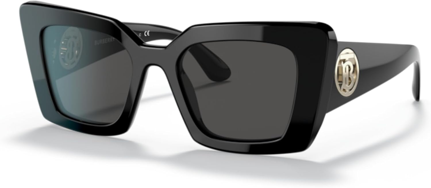 BURBERRY Daisy BE4344 Square Sunglasses For Women +BUNDLE with ACCESSORY EYEWEAR KIT