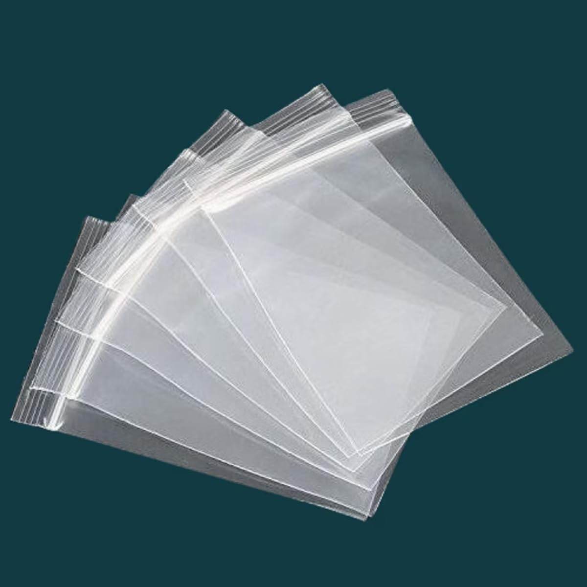 RFE Grip Seal Bags *CHOOSE YOUR SIZE AND QUANTIY*| Strong Resealable Zip Lock Bags | Clear Plastic Bags | Freezer Bags | Bags for Food Storage Jewellery (100, 4.5" x 4.5" - 114mm x 114mm)