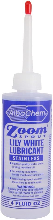 ZOOM-SPOUT Sewing Machine Oil Oiler ~ 4FL. OZ.(118ml) Made in U.S.A.