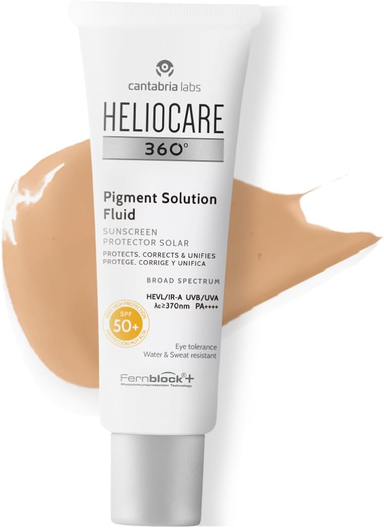 Heliocare 360 Pigment Solution Fluid Sunscreen, SPF50+, PA++++, 50ml