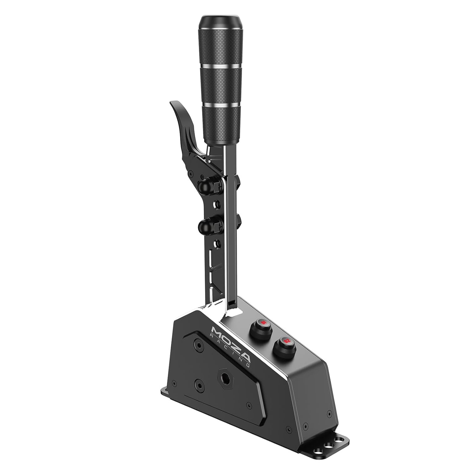 MOZA SGP Sequential Shifter PC USB Racing Similator Joysticks, Versatile Multi-Functional Handle, Non-Contact Hall Sensor, Personalized Adjustability, Dynamic RGB Backlit Mechanical Buttons