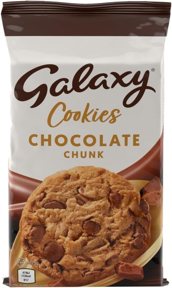 Galaxy Chocolate Chunk Cookies, 180 g