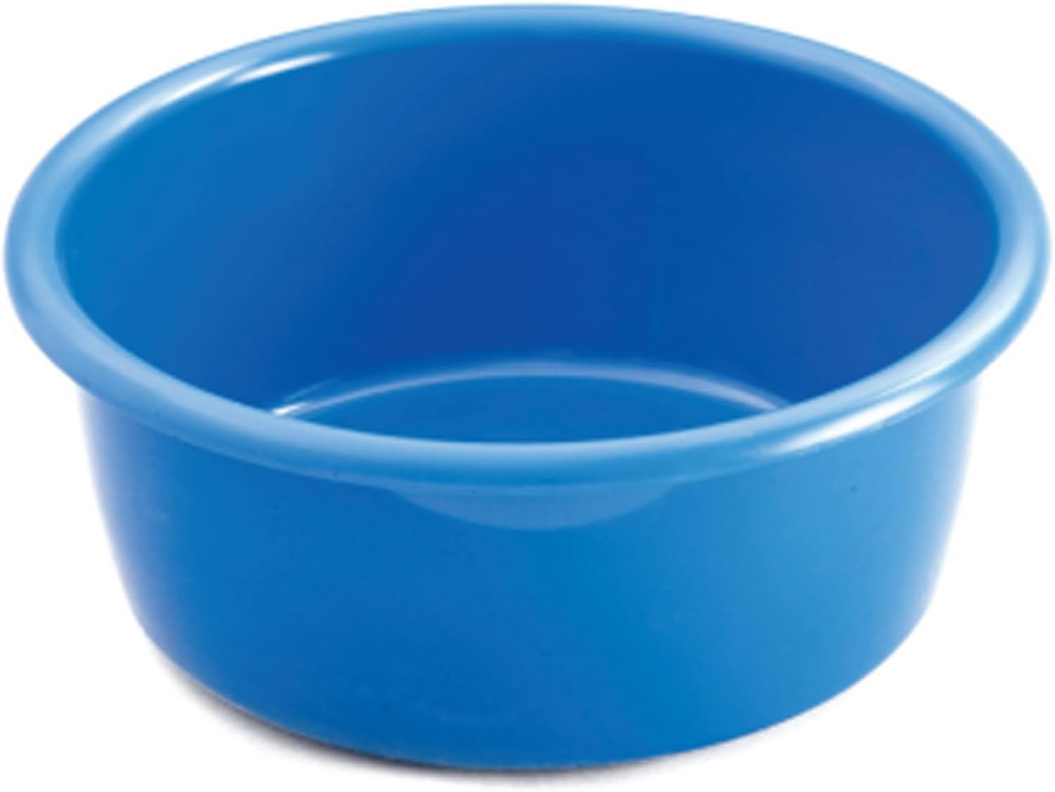 CAPE WARWICK Body Wash Bowl Blue, Autoclavable, 35cm x 13.5cm Round Basin Reusable Plastic Washing Bowls for Personal Care, Nursing, Medical, Care Homes, Clinics, Home Use