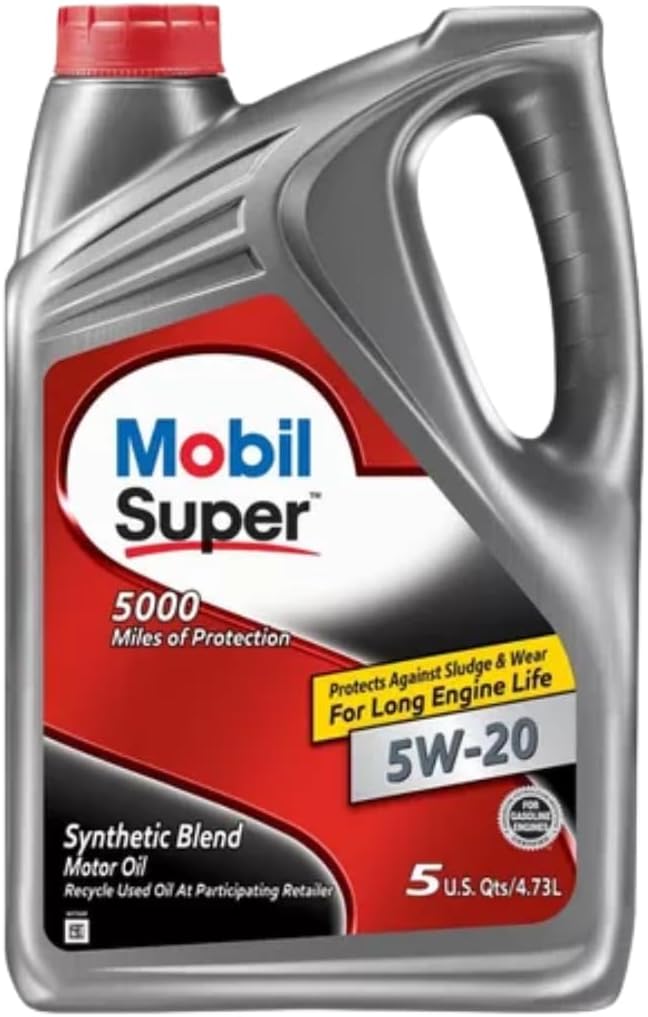 Mobil 1 Super 5W-20 Conventional Motor Oil