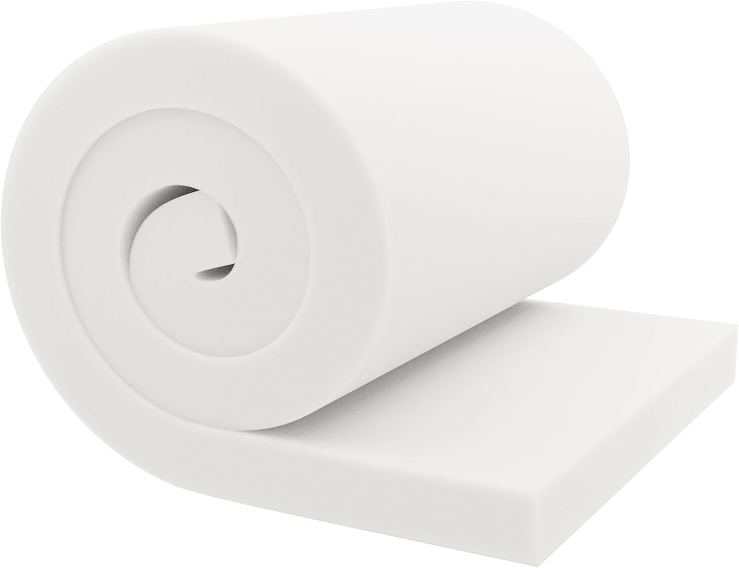 GoTo Foam 2" Height x 18" Width x 18" Length 44ILD (Firm) Upholstery Cushion Made in USA