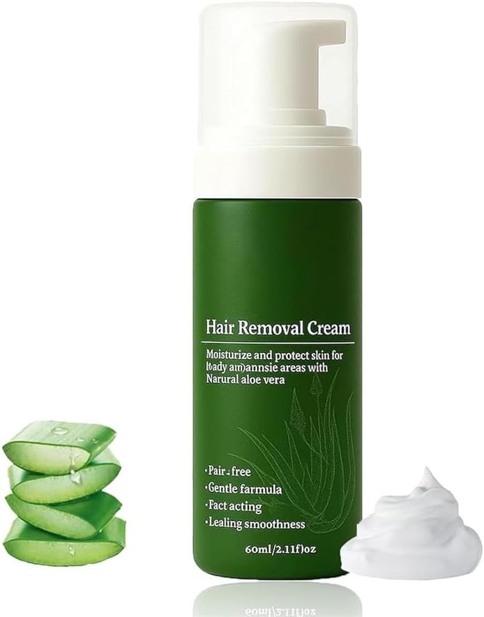 Botane Man Hair Removal Cream with Natural Aloe Vera,Botane Hair Removal Cream,Quick & Gentle No-Shave Hair Removal Spray for Face,Body & Intimate Areas | Fast-Acting, Moisturizing, Non-Sticky (1)