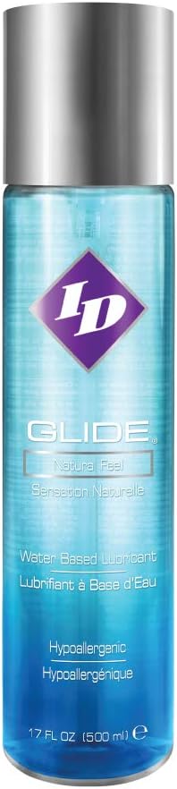 ID Glide 17 Fl Oz Natural Feel Water-Based Personal Lubricant