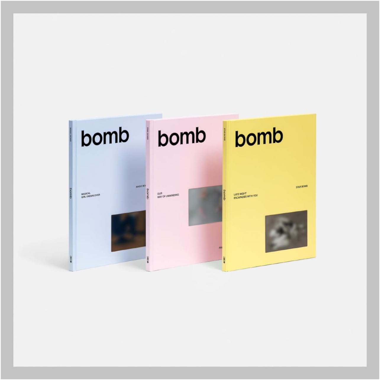 ILLIT bomb 3rd Mini Album Standard Random Version CD+80p Lenticular PhotoBook+1p PhotoCard A+1p PhotoCard B+4ea Sticker+1p Poster on Pack+Tracking Sealed