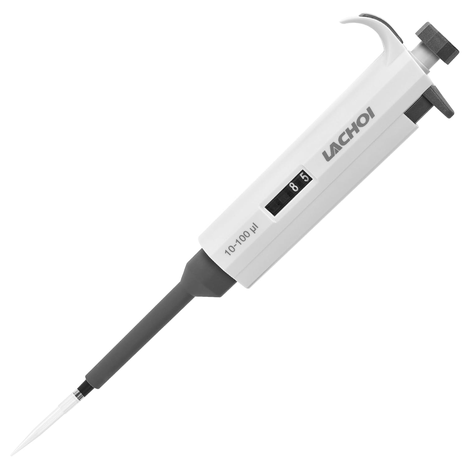 10-100μl Adjustable Pipettor Lab Single Channel Micropipette High Accurate Adjustable Variable Volume Pipette for Laboratory