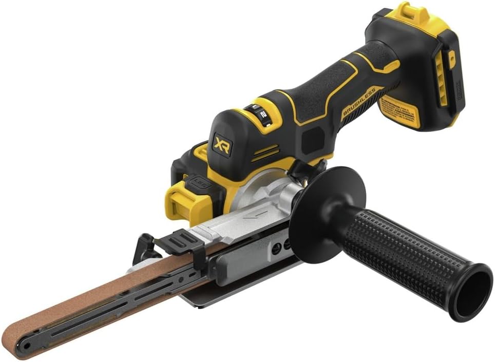 DEWALT 20V MAX XR Cordless Bandfile Power Tool Belt Sander, Bare Tool Only (DCM200B)