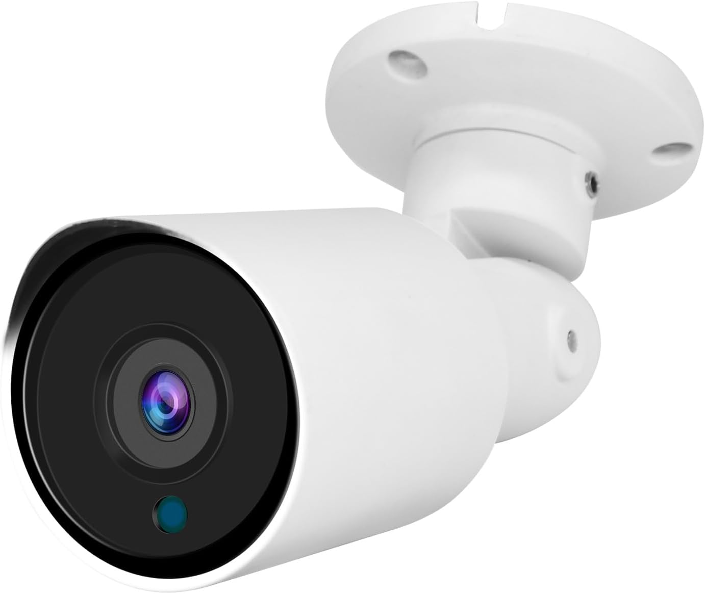 5MP PoE IP Bullet Camera Outdoor, H.265 PoE IP Security Camera with 2.8mm Lens, 80ft Night Vision, 105° Wide Angle, Compatible with Third-Party NVRs and Software