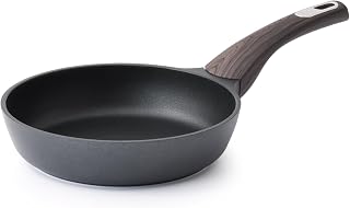SENSARTE Nonstick Frying Pan Skillet, Egg pan, Omelette Pan, Healthy Cookware Chef's Pan, PFOA Free, 8 Inch, Black