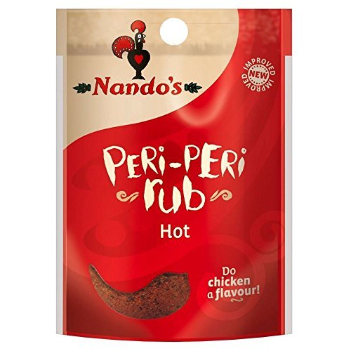 Nando's Hot Peri Peri Seasoning Rub (25g) - Pack of 2 by Nando's