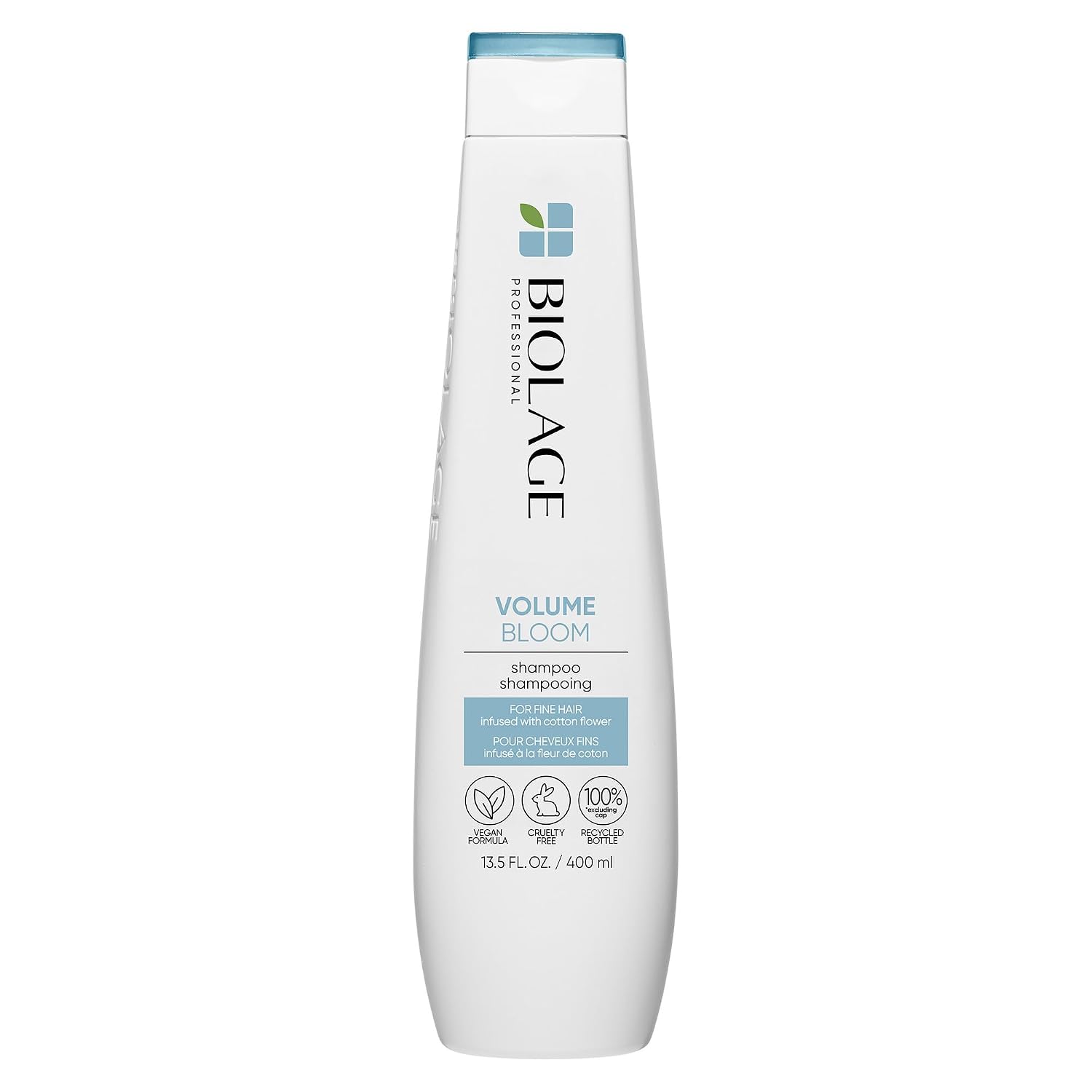 Biolage Volume Bloom Shampoo | Volumizing Shampoo | Lightweight Volume & Shine | For Fine Hair | Paraben & Silicone-Free | Vegan | Cruelty Free | Salon Shampoo