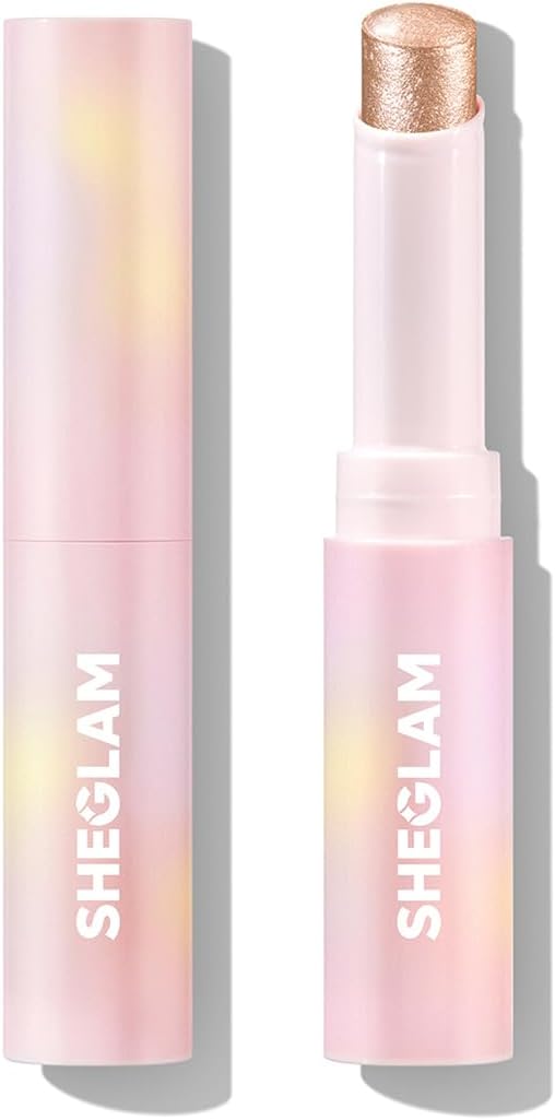 SHEGLAM Crystal Jelly Glaze Eye Shadow Eyeliner Brightener Pencil with Brush Long Lasting Shimmer - Champagne Gleam