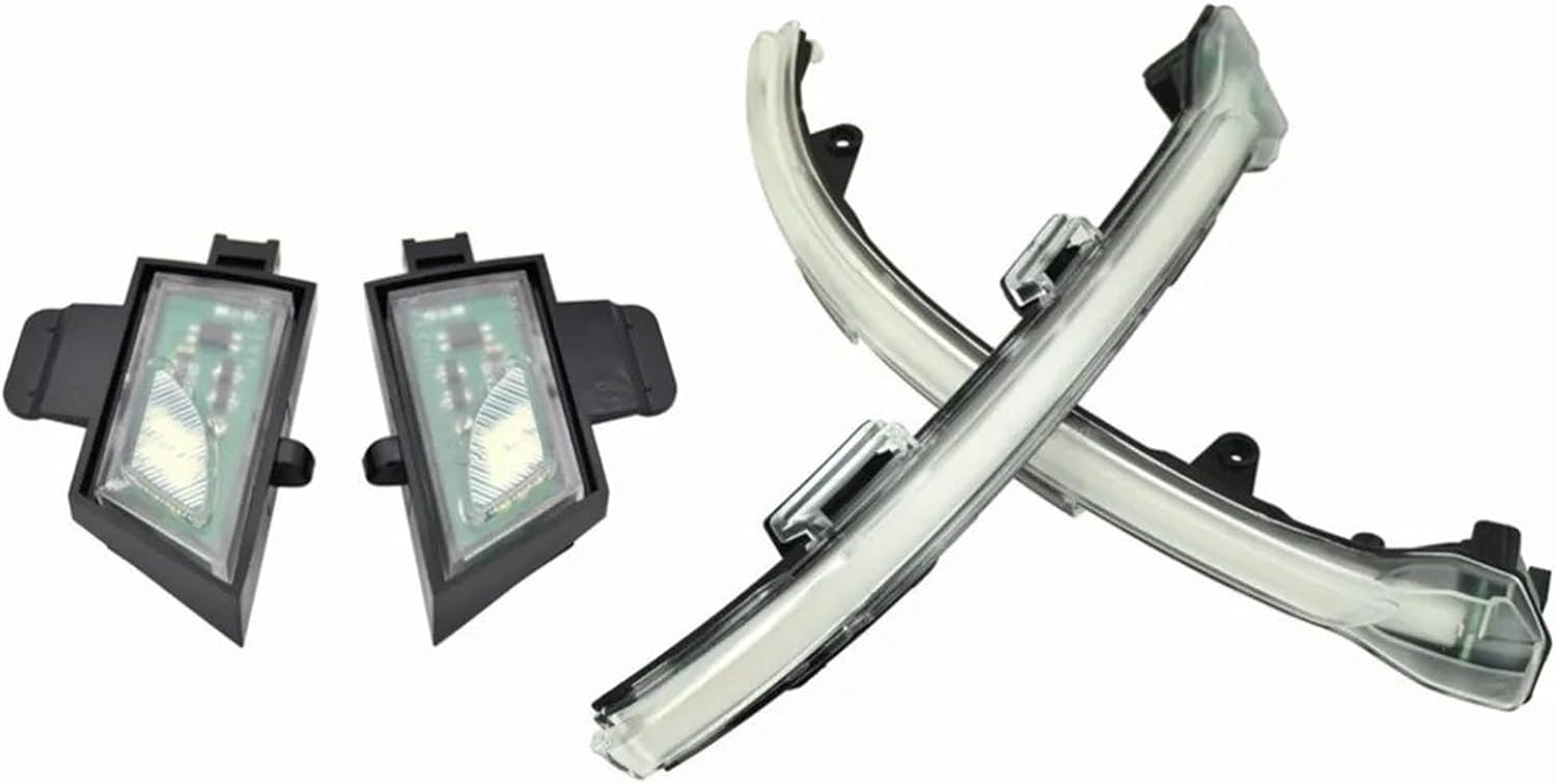 Flashing Light Dynamic For VW For Golf 7/7.5 For Jetta MK7 VII MK7 2021 For GTI R For Touran 2016-2020 LED Under Mirror Dynamic Turn Signal Light Car Turn Signal Light