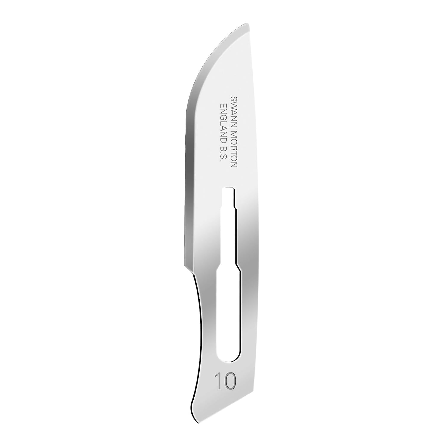 Swann Morton Scalpel Blade #10, Sterile Blade for Face, Box of 100