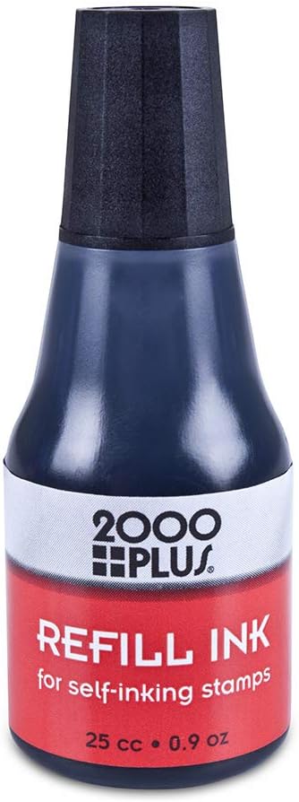 2000 PLUS Self-Inking Refill Ink - Black