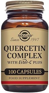 Solgar Quercetin Complex with Ester-C Plus, Unique Synergistic Formulat Immune Health Support, 100 Vegetable Capsules