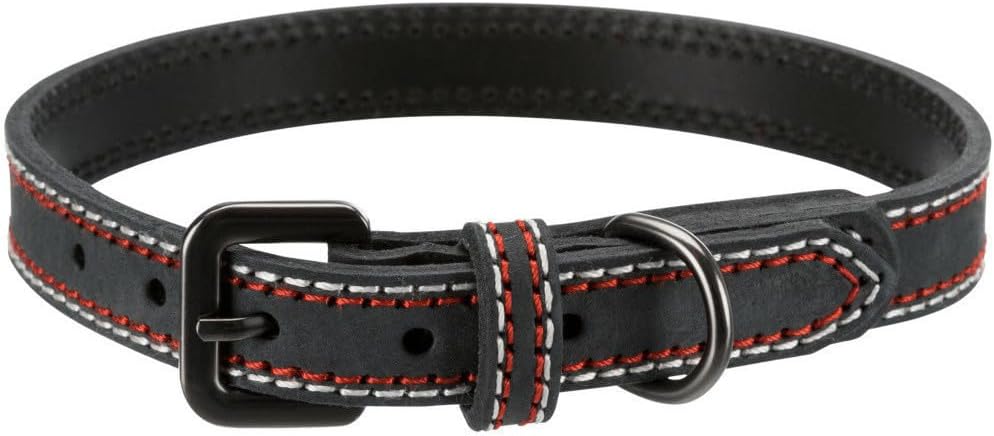 TRIXIE Native Collar, L: 47-54 cm/25 mm, Anthracite