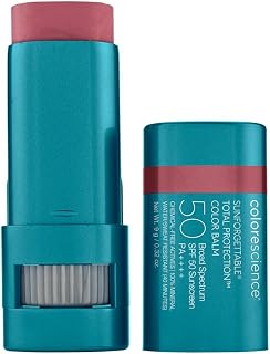 Colorescience Sunforgettable Total Protection Color Balm SPF 50, Mineral, Broad Spectrum, Buildable Lip & Cheek Color