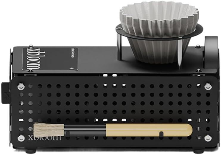 xBloom The Box Black, Aluminum Alloy & Stainless Steel, Black/White, 8.0 x 4.8 x 4.5 inches, 15 oz, Holds 8 xPods (Black)