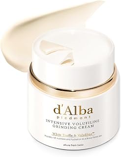 d'alba Piedmont Italian White Truffle Intensive Grinding Cream, Volufiline 50,000ppm, elasticity care and nourishment, Korean Skin Care