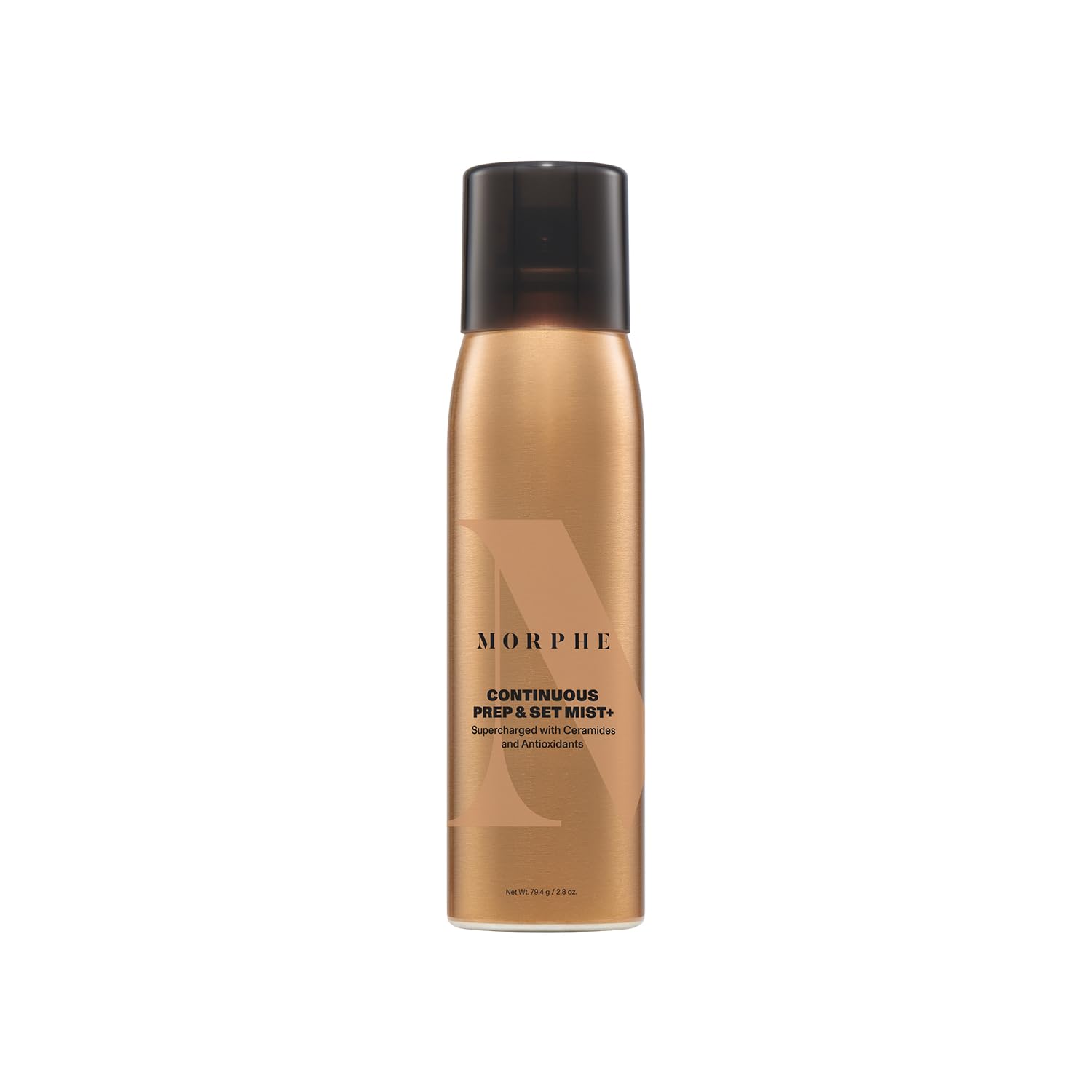 Morphe Continuous Prep & Set Setting Spray - Hydrating Setting Spray for Makeup & Skin Prep - Enriched with Ceramides and Antioxidants for a Radiant Finish (2.8 oz)