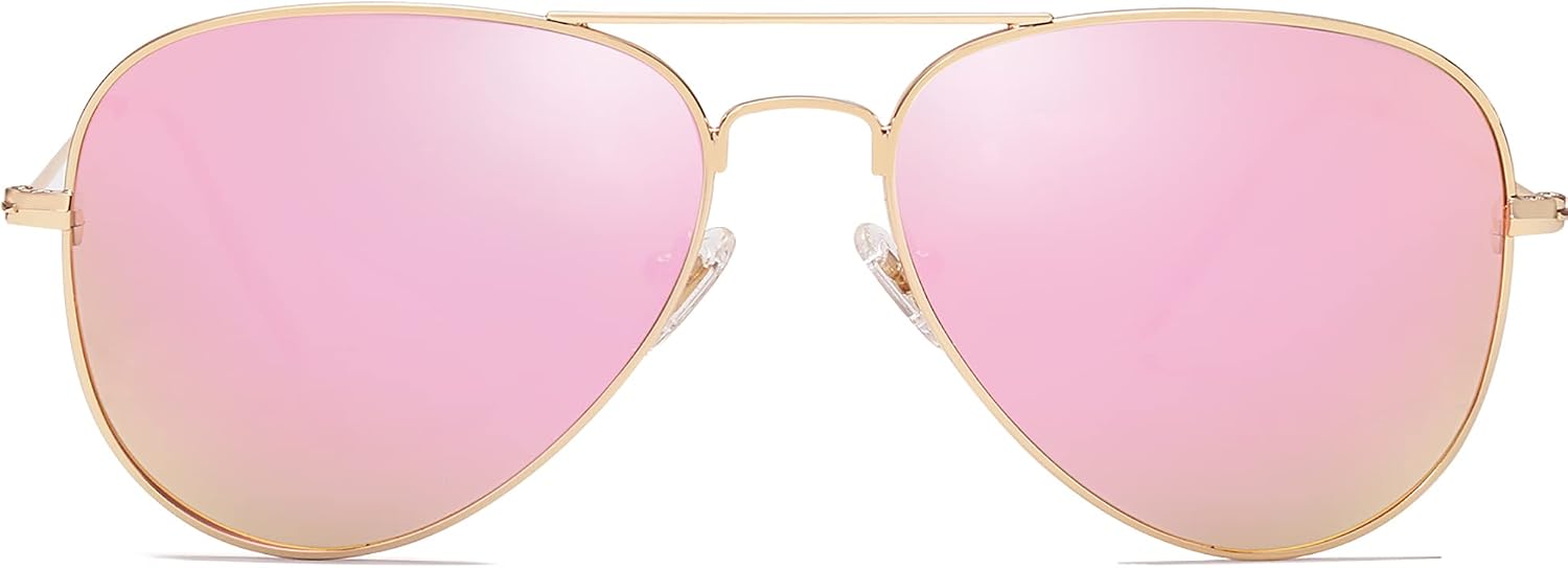 SOJOS Classic Aviator Polarized Sunglasses for Men Women Vintage Retro Style